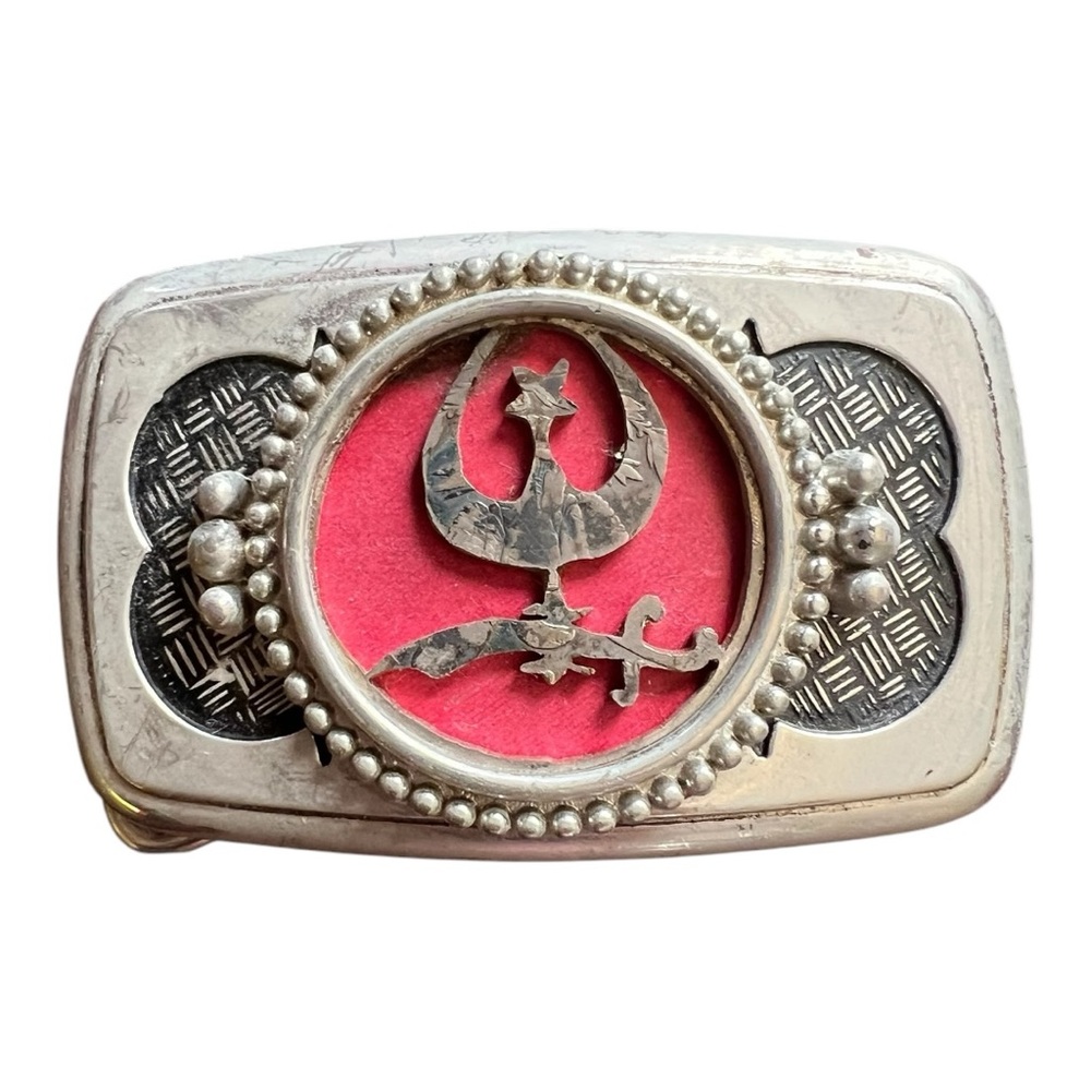 Vintage Shrine Celtic Design Belt Buckle